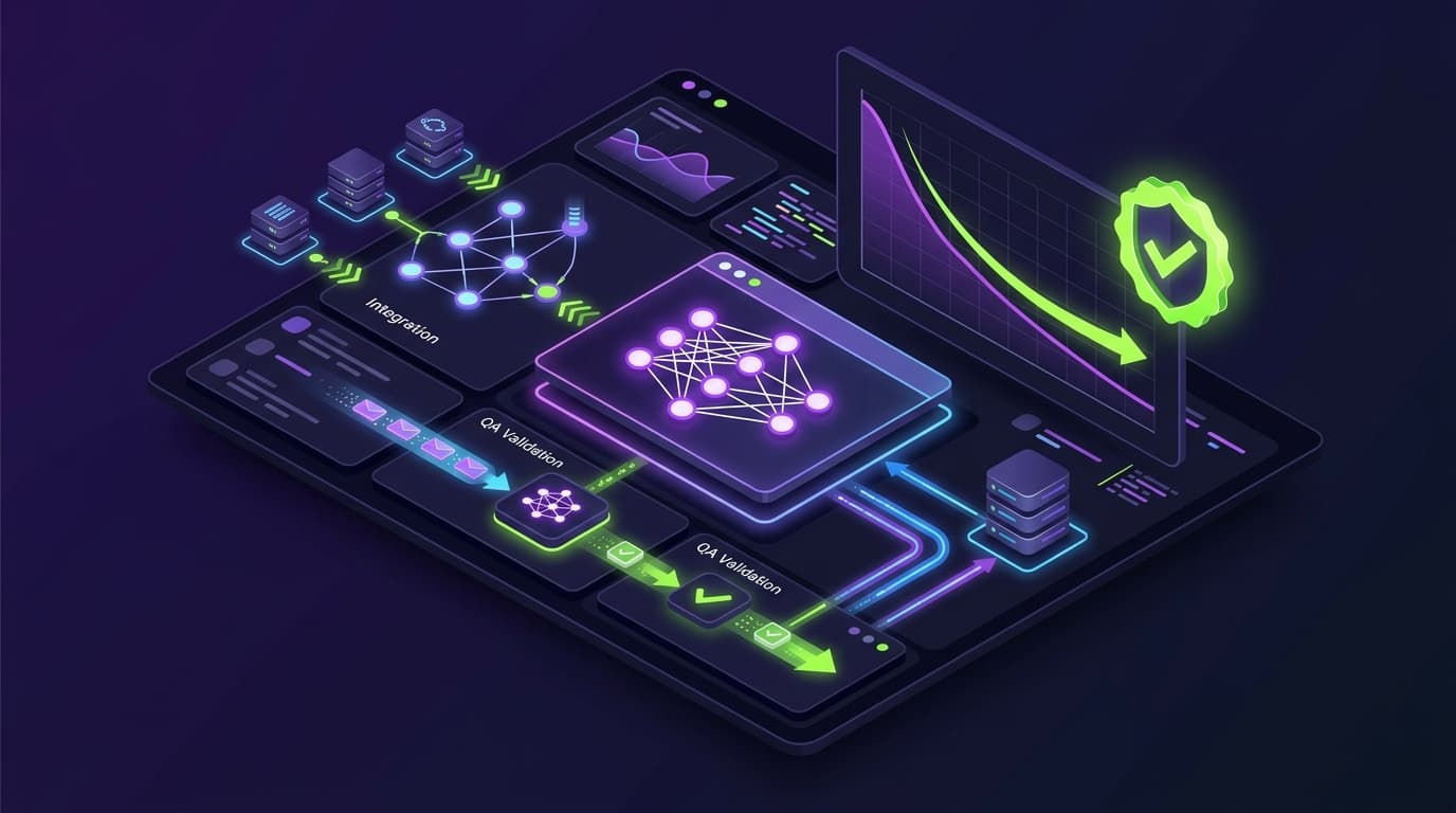 AI Model Training, Integration, and QA Validation